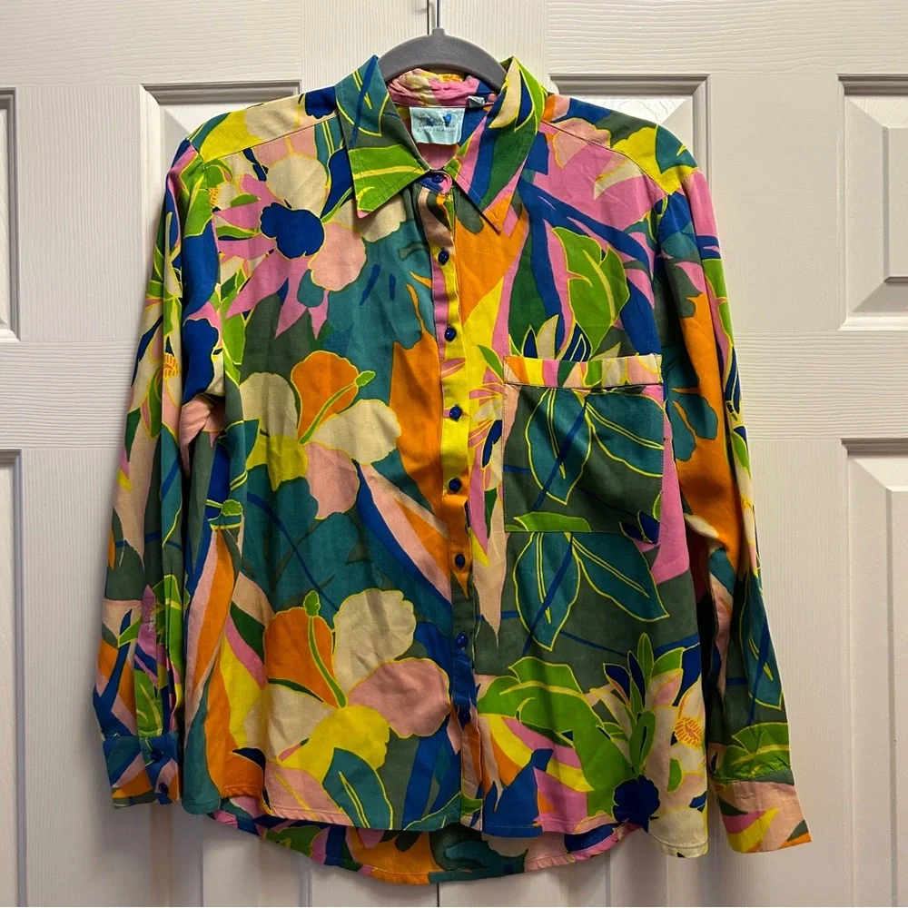 True Destinations Tropical Floral Matching Set